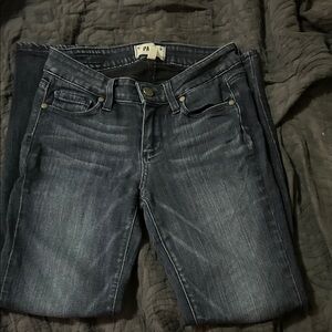 PAIGE Midnight Blue Skinny Jeans